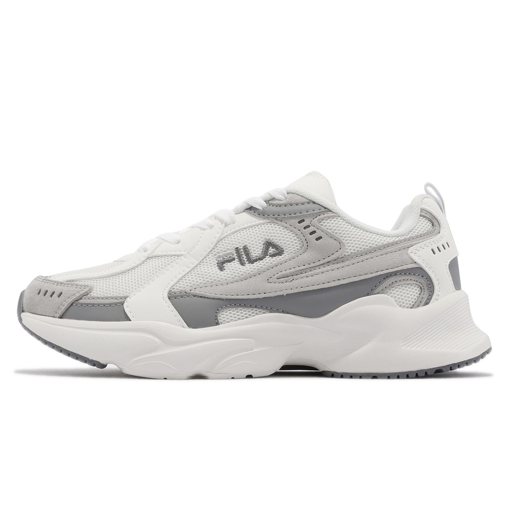 Fila Daddy Shoes Pinball White Gray Casual Men's Classic Retro Jogging ...