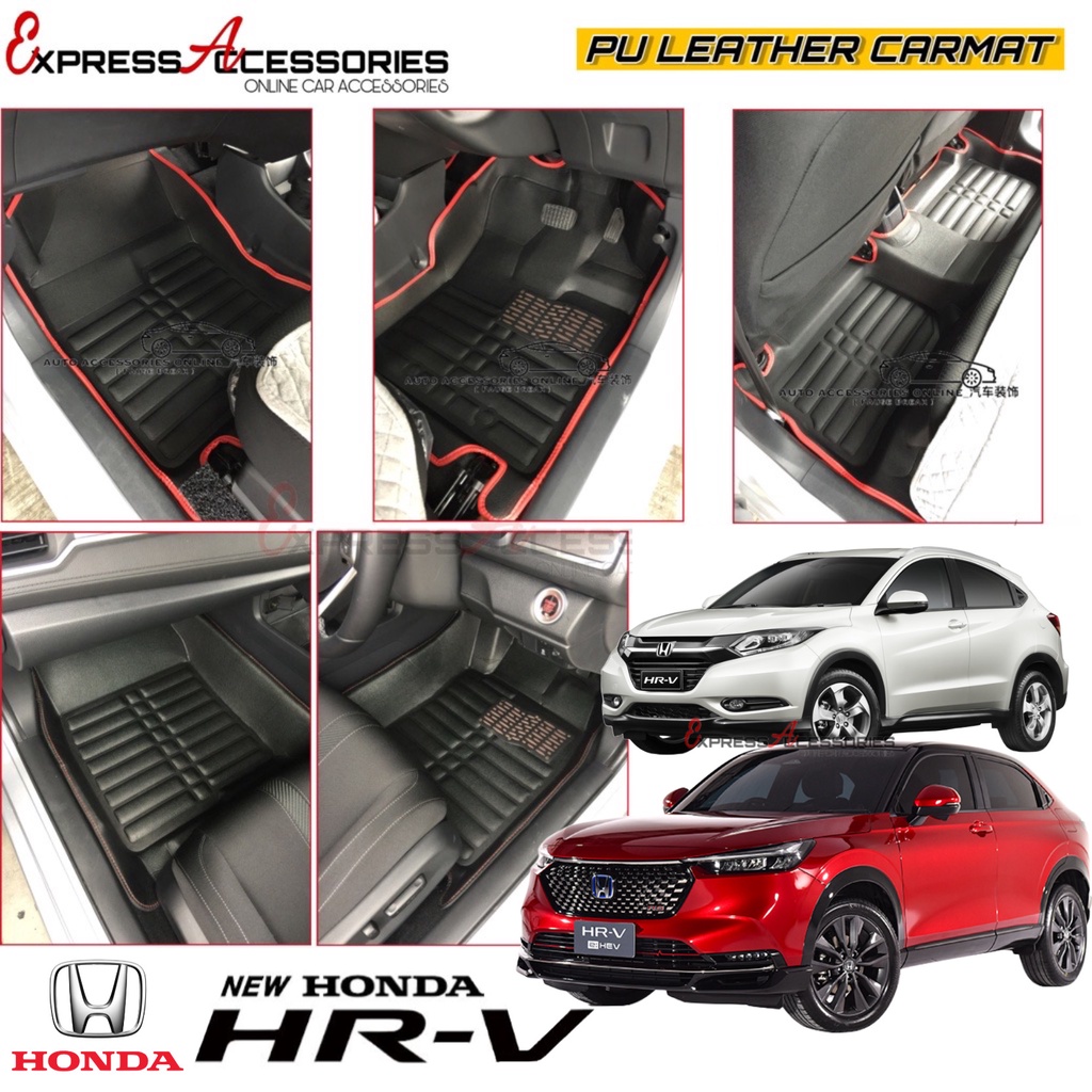 HONDA HRV HRV 2013 2022 5D CARPET PU LEATHER CAR FLOOR MAT CARPET