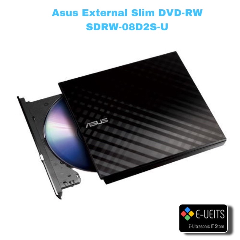 Asus Slim DVD Writer External (SDRW08D2SU) Shopee Malaysia