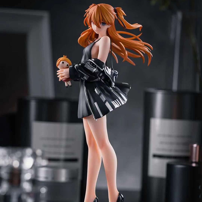 Neon Genesis Evangelion EVA Asuka Langley Black Dress Best Quality Version  Action Figure | Shopee Malaysia