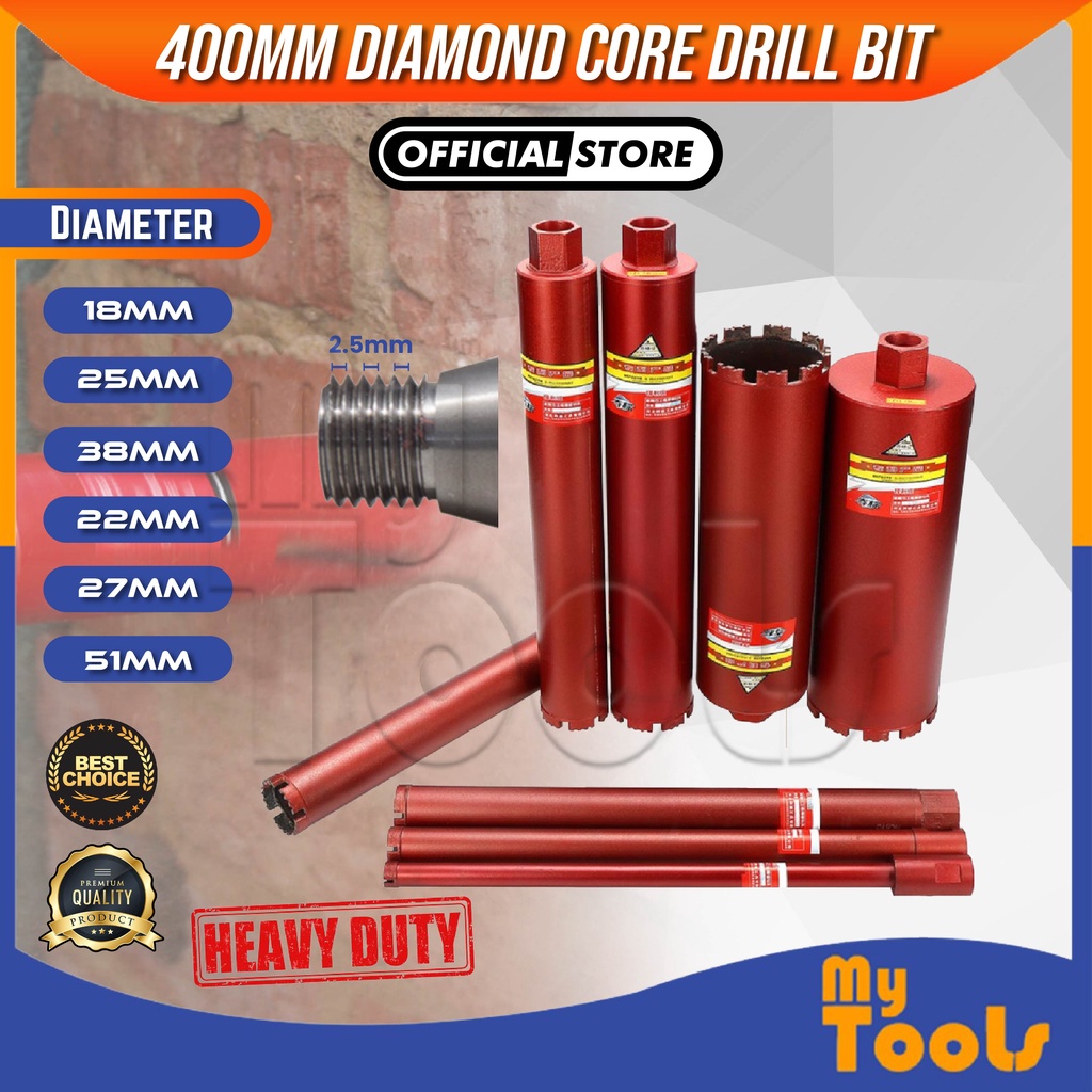 25mm diamond deals core drill bit