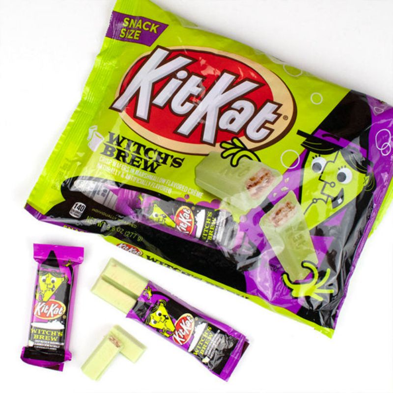 Kit Kat Witch's Brew (9.8oz) FunSized Pack Marshmallow Creme Wafer