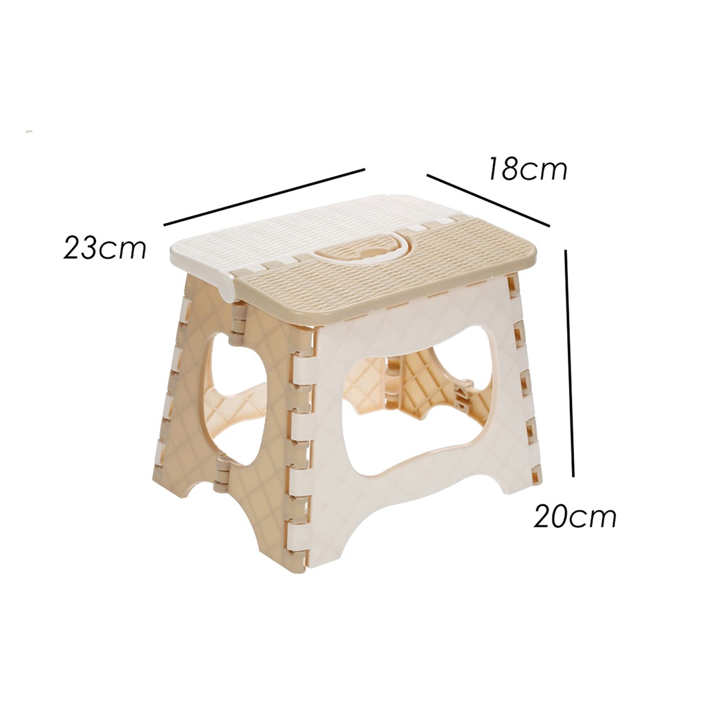 Folding Step Stool Foldable Plastic Stool Portable Bench Kerusi Lipat ...