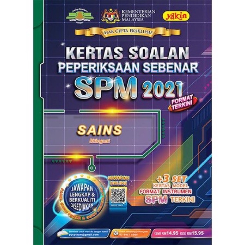 [ABO] Kertas Soalan Peperiksaan Sebenar SPM 2021-2022 ( READY STOCK ...