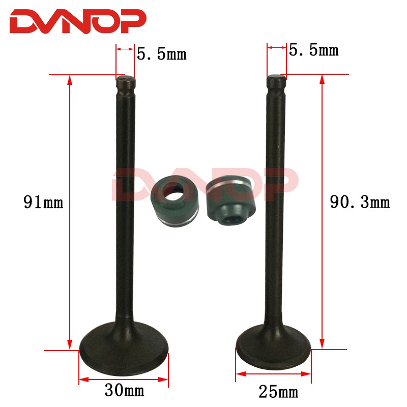 Motorcycle Intake And Exhaust Valves for Honda CB125 CB 125S XL125 XL