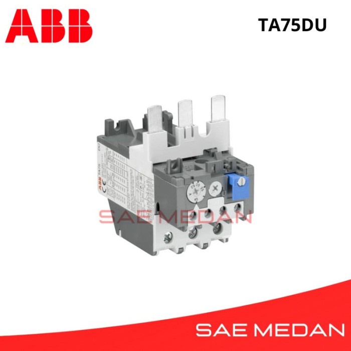 Abb Thermal Overload Relay TA75DU-52M 36-52A | Shopee Malaysia