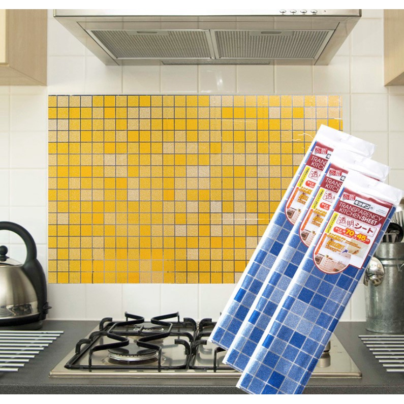 Ready Stock!!! Kitchen Wall Sticker Self Adhesive Oil Water Proof Anti ...