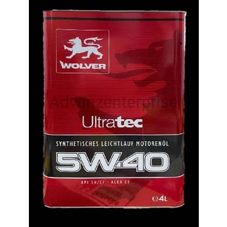 Wolver UltraTec 5W-40 4L/1L | Shopee Malaysia