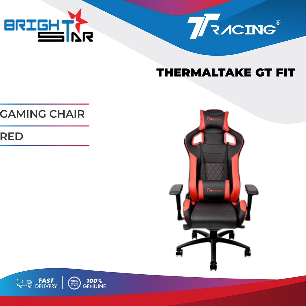 GAMING CHAIR THERMALTAKE GT FIT GREEN RED BLUE Shopee Malaysia
