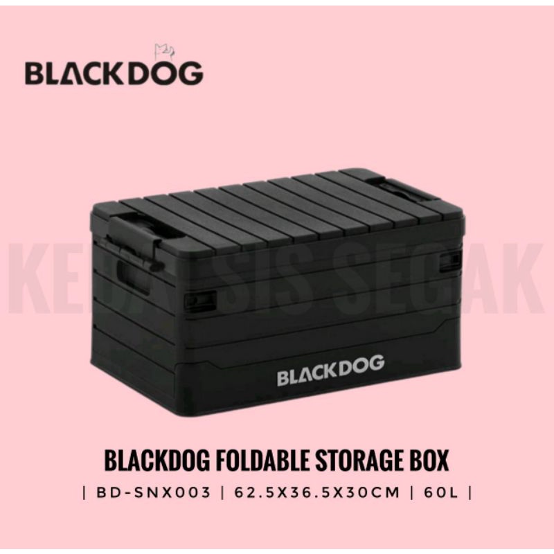 Blackdog Multipurpose Foldable / Portable Storage Box Shopee Malaysia