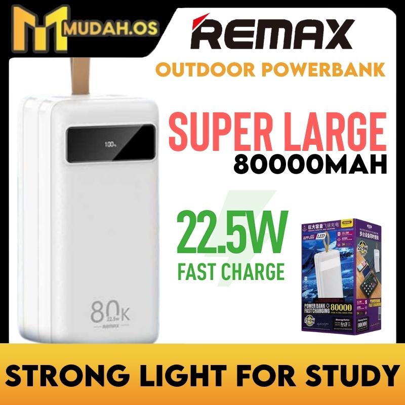 REMAX Powerbank Fast Charging Powerbank 80000mAh RPP-266 Outdoor ...