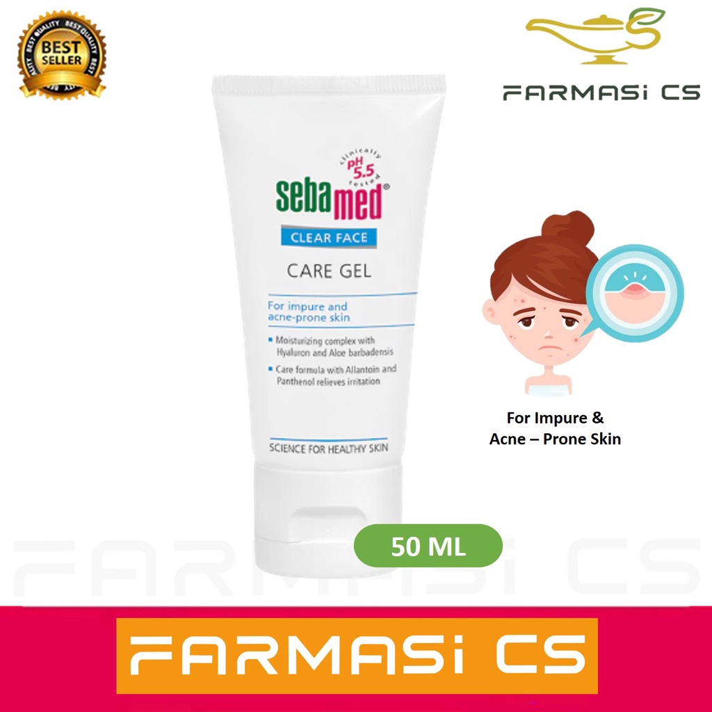 Sebamed Clear Face Care Gel 50ml EXP02/2025 [suited for the care of
