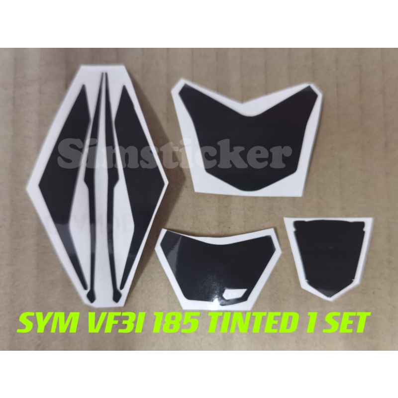 SYM VF3I 185 STICKER TINTED (4 IN 1) | Shopee Malaysia