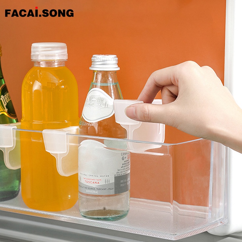 Refrigerator Storage Partition Board Retractable Plastic Divider ...