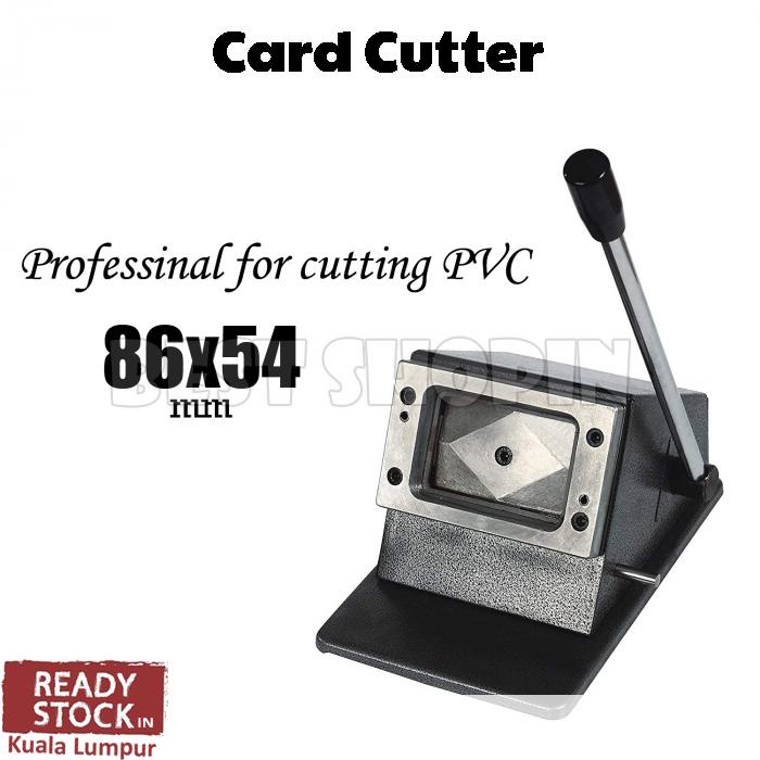 Heavy Duty PVC ID Card Cutter Full Metal Round Corner 86*54mm Shopee