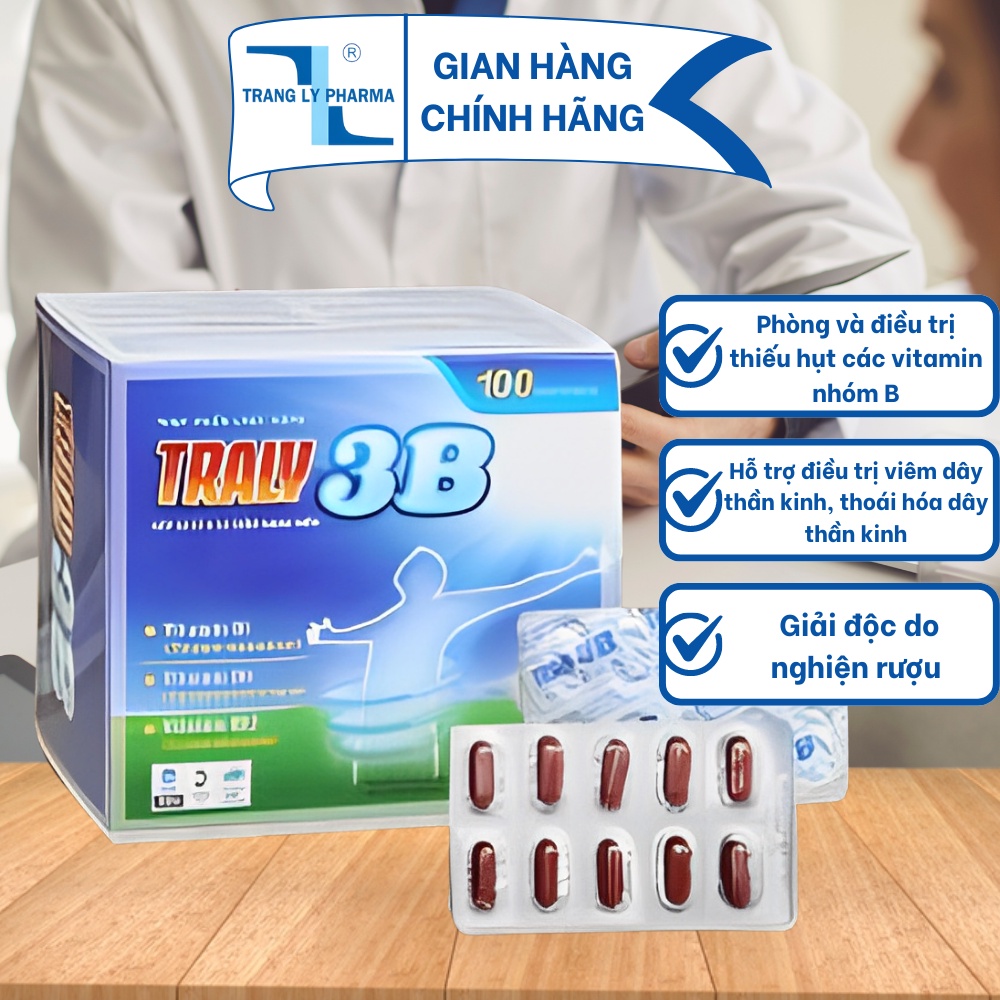 Traly Oral Tablet 3B Prevention And Treatment Deficiency B Vitamins