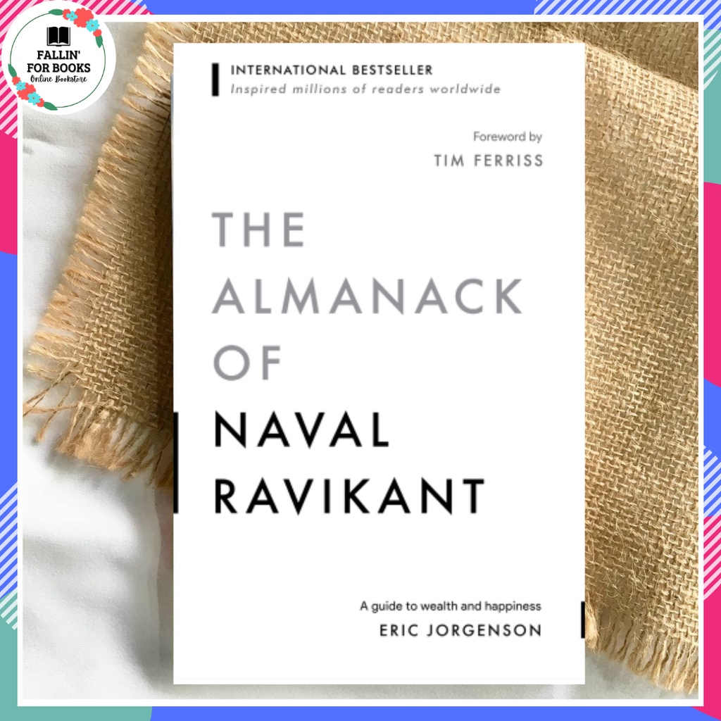 The Almanack of Naval Ravikant By Eric Jorgenson A Guide To Wealth and  Happiness Paperback English Book