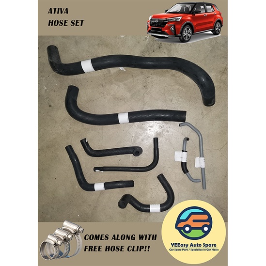 PERODUA ATIVA - RADIATOR & BY PASS HOSE SET | Shopee Malaysia