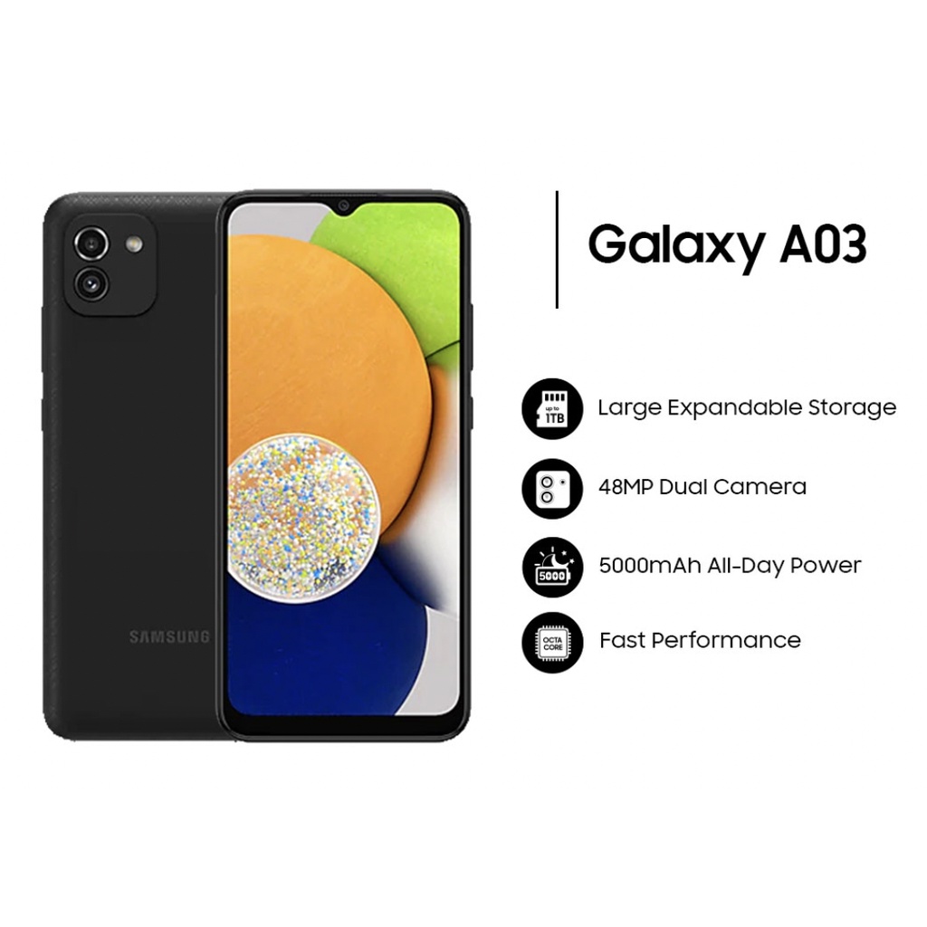 Ready Stock | 100% Original Samsung Galaxy A03 (3GB/32GB) | Shopee Malaysia