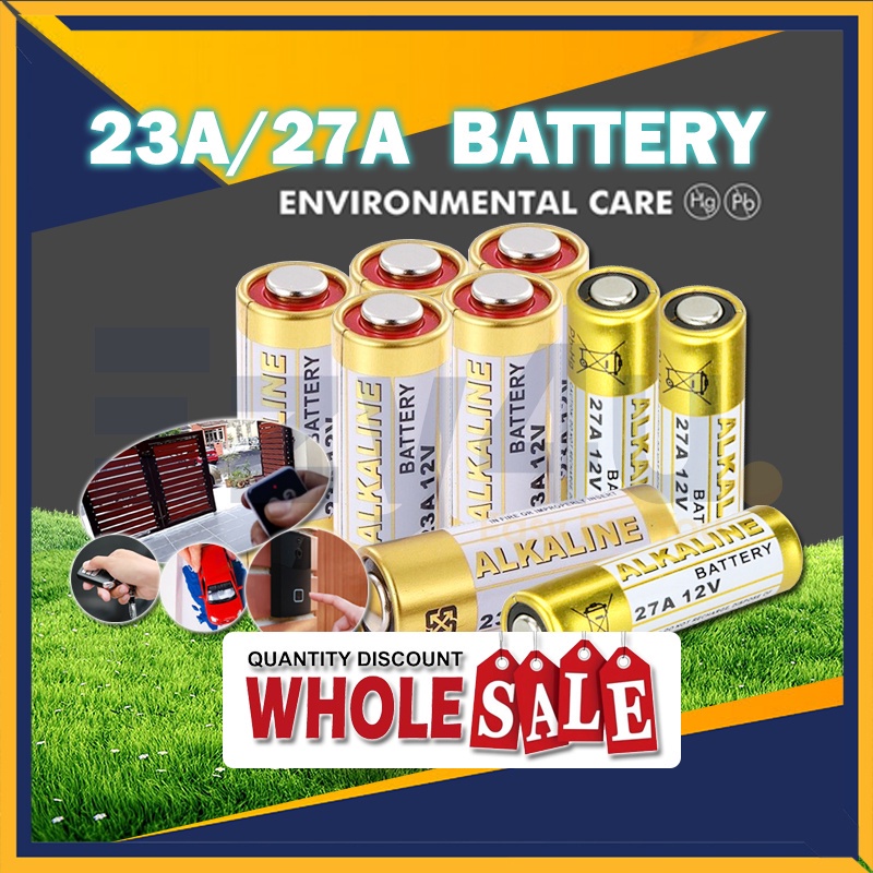 Autogate Remote High Voltage Battery 23A 27A Super Alkaline 12V Remote