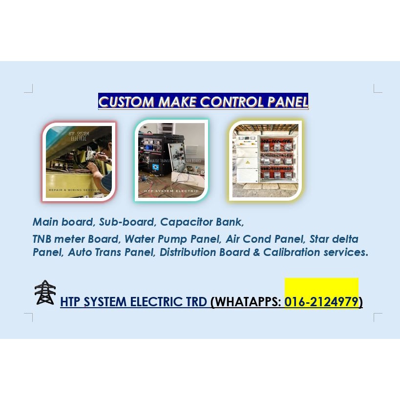Custom Make Low Voltage Switchboard | Shopee Malaysia