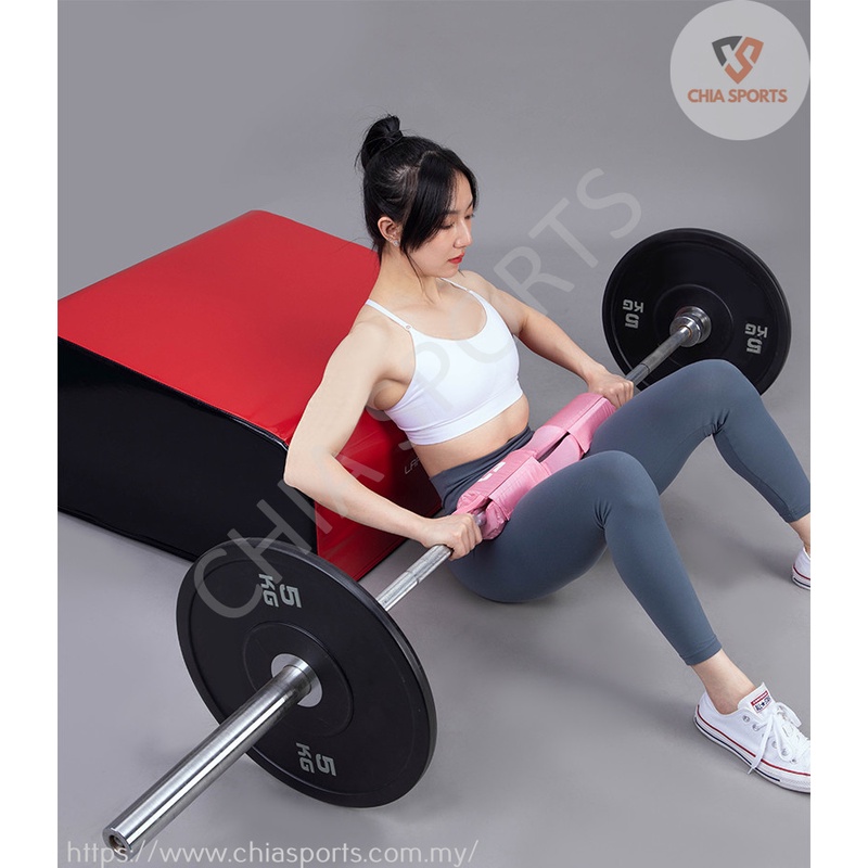 Hip Thrust Box 74*74*43cm Glute Bench Plyometric Stool Resistance Band ...
