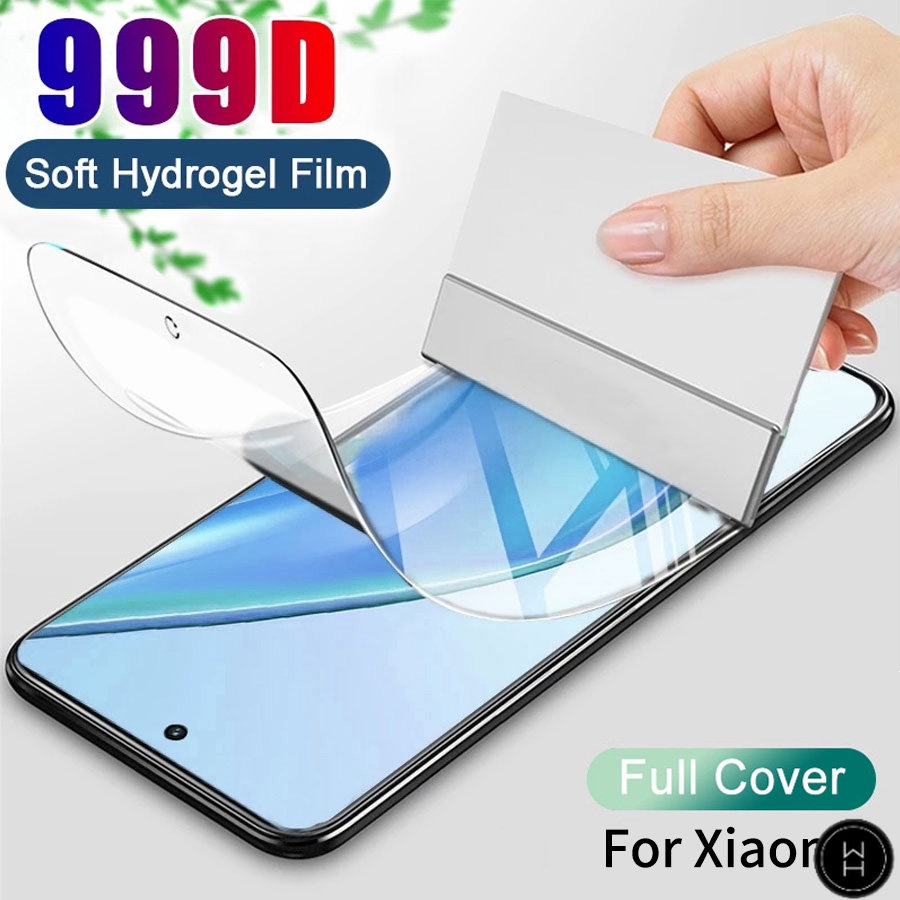 Film Protection écran Hydrogel Pour Xiaomi Mi 8T/9A/10, Redmi Note 9s/10s/11 - Transparent - Neuf