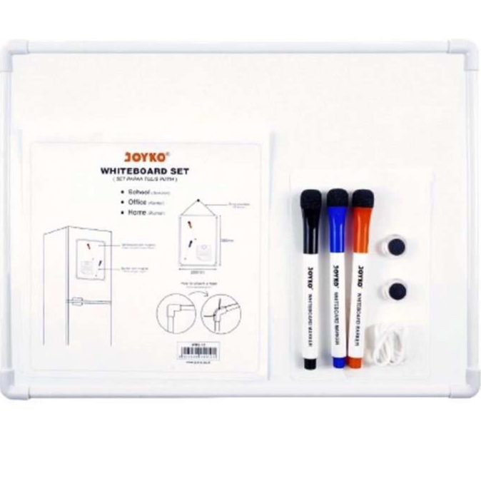 PUTIH Best Selling!! Whiteboard SET White Chalkboard WBS10 [SET