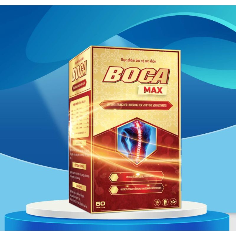 BOCA MAX TABLET - DEEP ROOT TREATMENT FOR PAIN BONE, JOINT,MUSCLE, BACK ...
