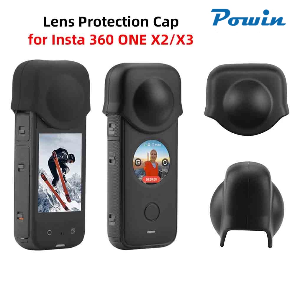 Lens Cap for Insta360 One X2/X3 Silicone Protective Cover Panoramic ...
