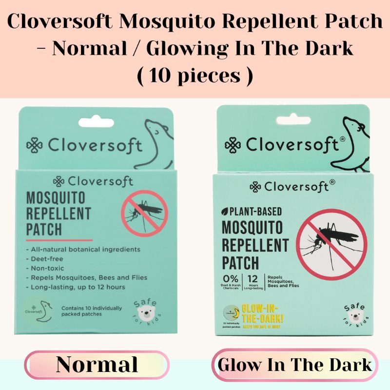 (Clearance Sale) Cloversoft Mosquito Repellent Patch 10 pieces | Shopee ...