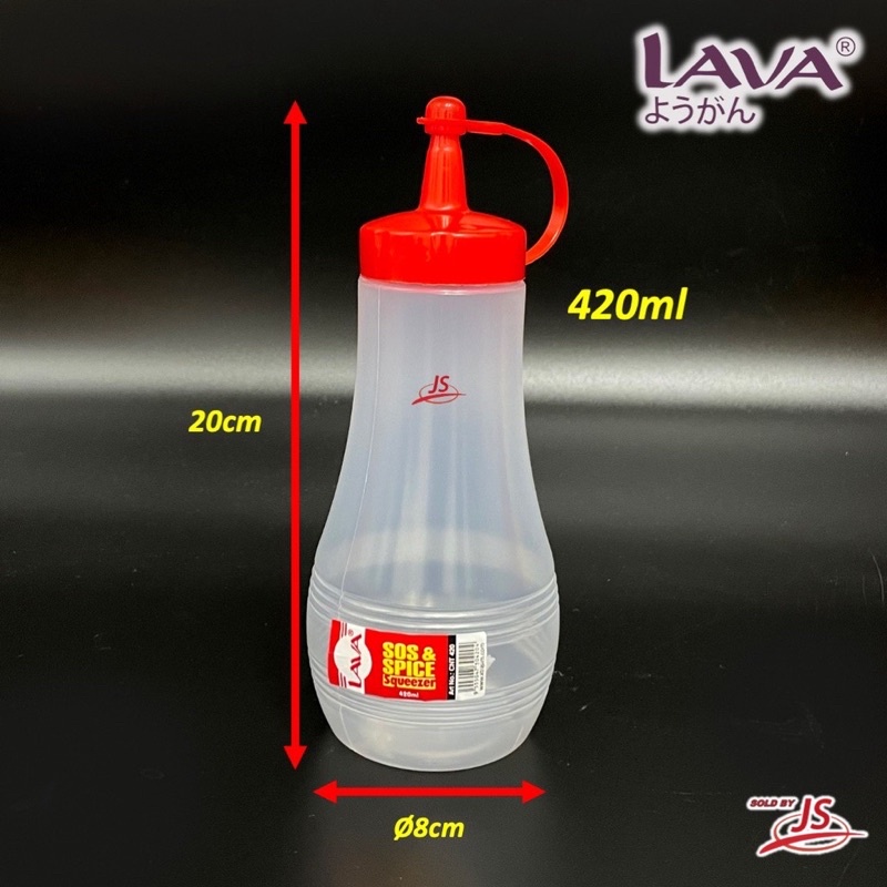 Lava Multipurpose Squeezer Sos Bottle Botol Sos Botol Chili Sos Tempat Sos Spice Sauce