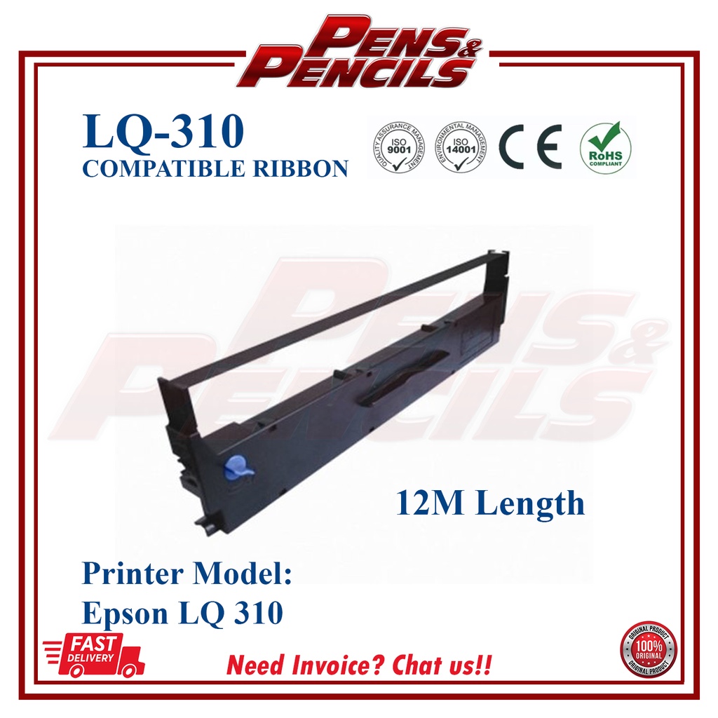 LQ310 Compatible Ribbon Cartridge For Epson LQ310 Printer (1unit ...