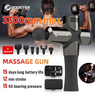 BOOSTER Pro 3 Massage Gun Deep Tissue Muscle Recovery Massager Vibrater ...