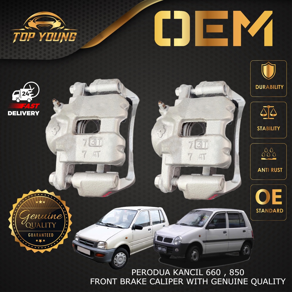 PERODUA KANCIL 660 / 850 DISC BRAKE CALIPER FRONT (DEPAN) ORIGINAL