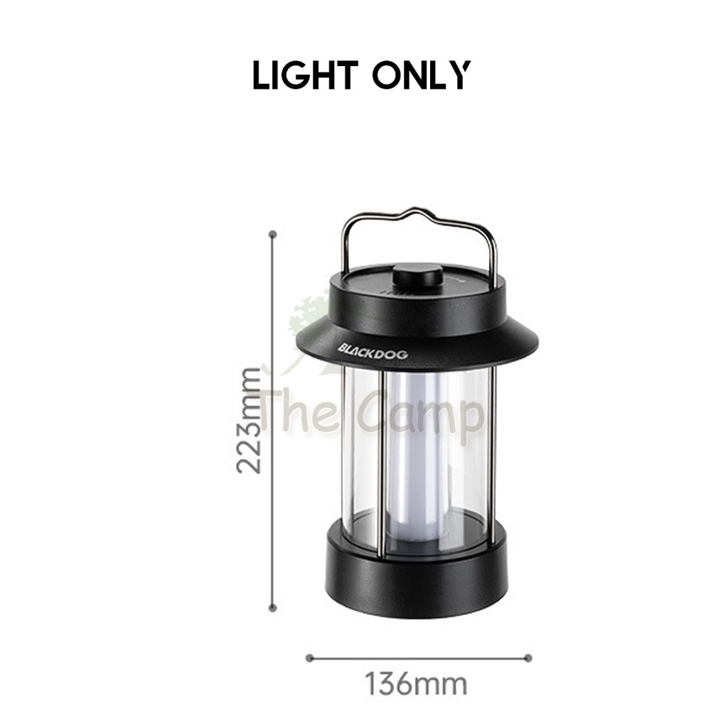 Blackdog Outdoor Camping Ambient Light LED Latern Portable Rechargeable ...