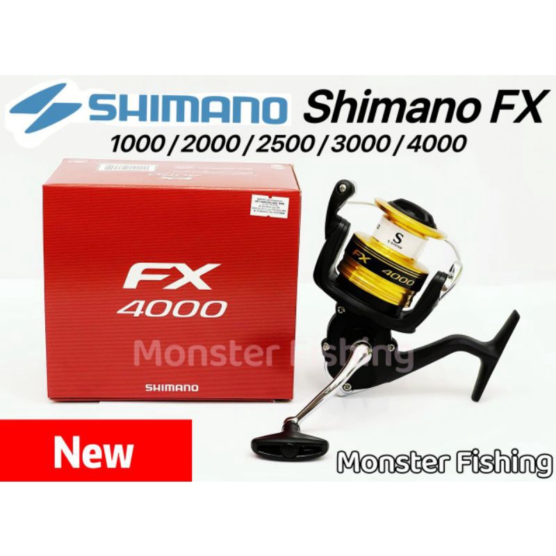 Shimano FX 1000, 2500, 3000,4000 SPINNING REEL ‼️Ready Stock ‼️