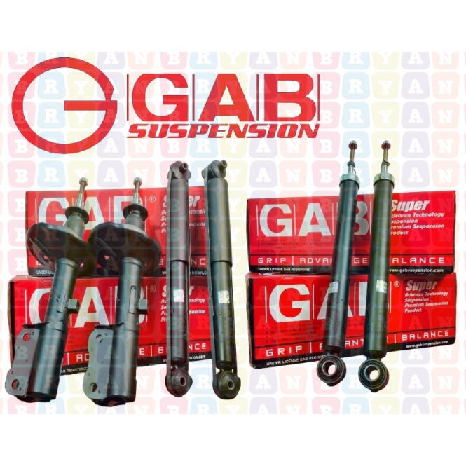 GAB SUPER PREMIUM SHOCK ABSORBER TOYOTA VIOS NCP42 NCP93 NCP150 / PRIUS ...