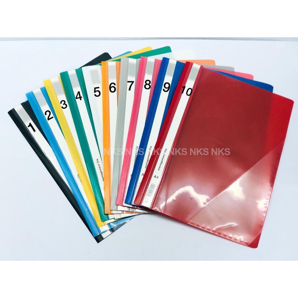 MANAGEMENT FILE VC3807 (A4 SIZE)(12PCS) | Shopee Malaysia