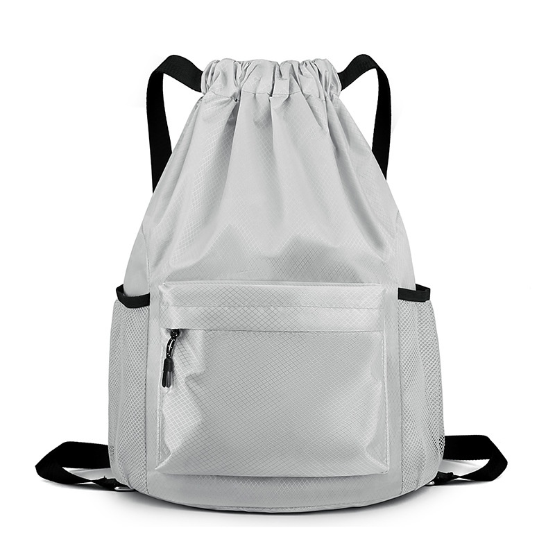 New Design Outdoor Double Shoulder Rucksack Simple Solid Color