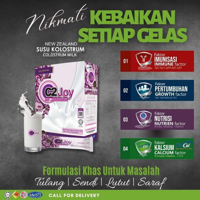 C2joy susu sehat untuk kesihatan | Shopee Malaysia