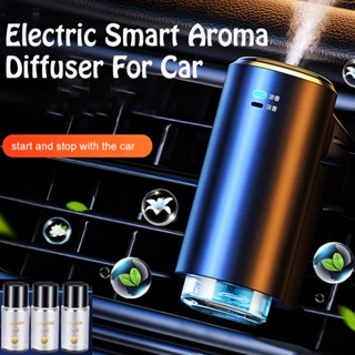 Auto Electric Air Diffuser Aroma Car Air Vent Humidifier Mist Aromatherapy  Car Air Freshener Perfume Fragrance