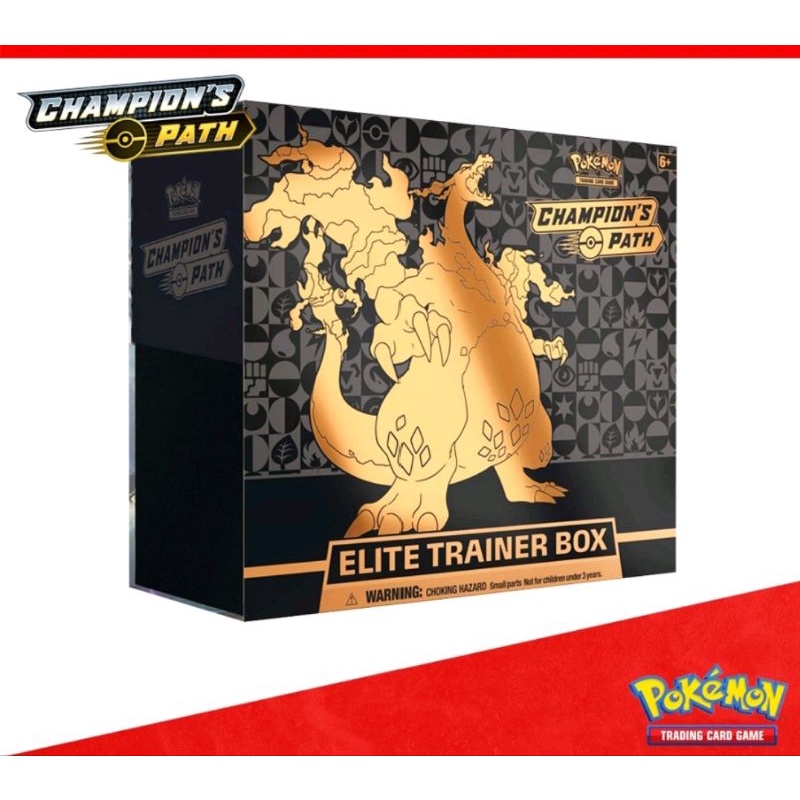 Pokemon TCG: Champion's Path Elite Trainer Box ETB SWSH 3.5 | Shopee ...