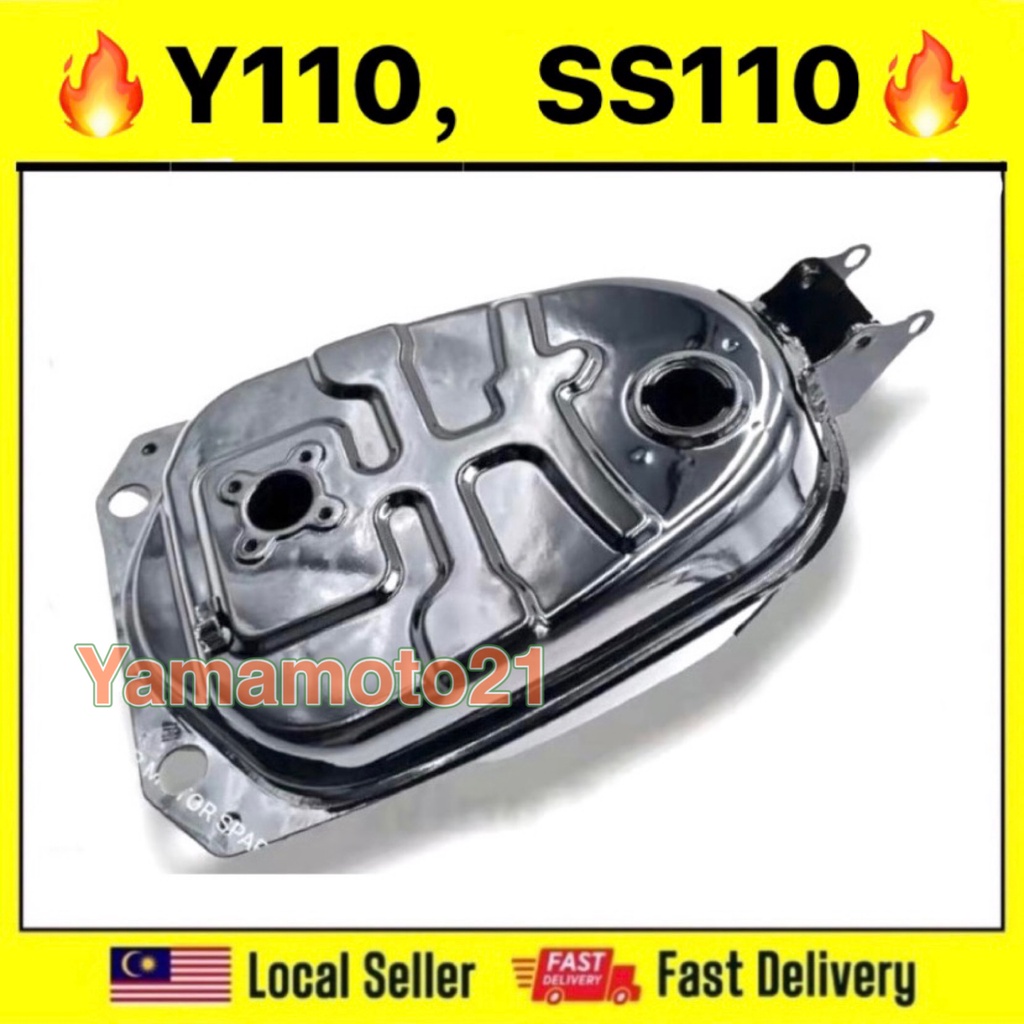 Y110 Y110SS FUEL TANK ASSY TANGKI MINYAK PETROL STANDARD HITAM STD ...