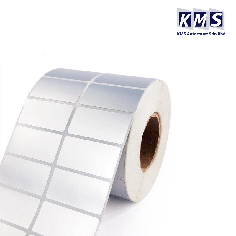 35mm (Width) * 25mm (Height) * 4000pcs 2 columns Barcode Sticker ...