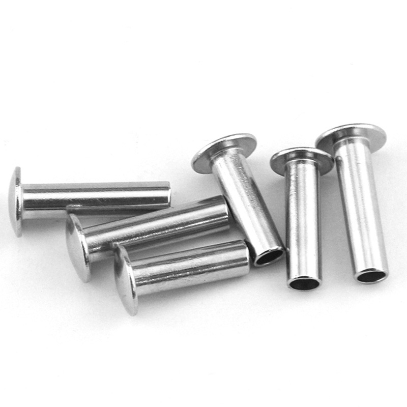 Truss Rivets M3 M4 M5 M6 M8 Diameter Half Hollow Type Round Blind Hole ...