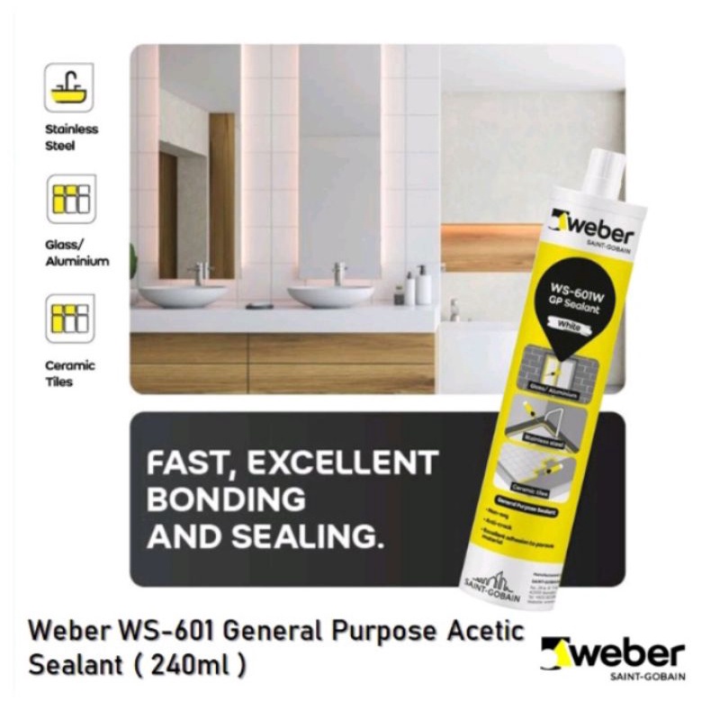 WEBER WS-601 Silicone Sealant