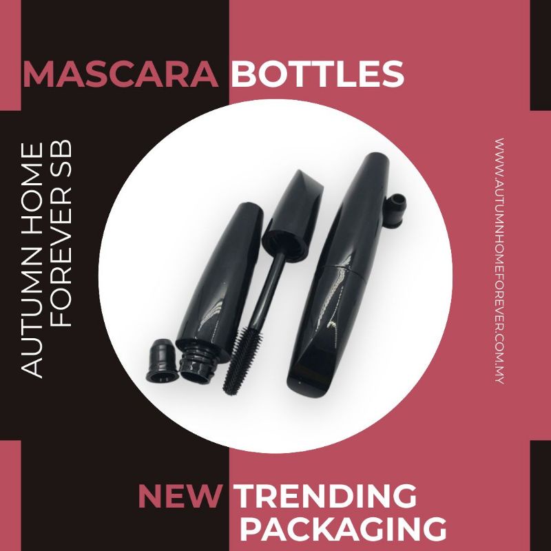 Custom Mascara Bottle, 5ml Mascara Bottle, Logo Printing Mascara Bottles, Ready Made Mascara
