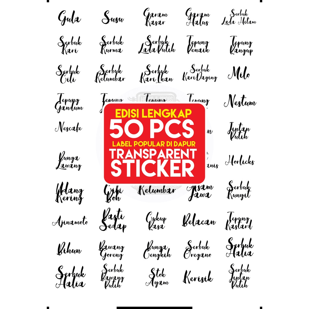 Sticker dapur transparent Water Proof RM10 🔥🔥🔥 | Shopee Malaysia