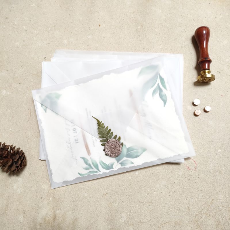 Vellum envelope | Vellum Envelope Greeting Paper | Vintage Envelope ...